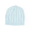 Rose Textiles - Baby Mode Signature Blue Cable-Knit Beanie 2 Rose Textiles - Baby Mode Signature Blue Cable-Knit Beanie -Macro Baby Store rose textiles baby mode signature blue cable knit beanie image 1