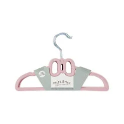 Rose Textiles - Baby Velvet Hangers - Rose Bow 10 Units