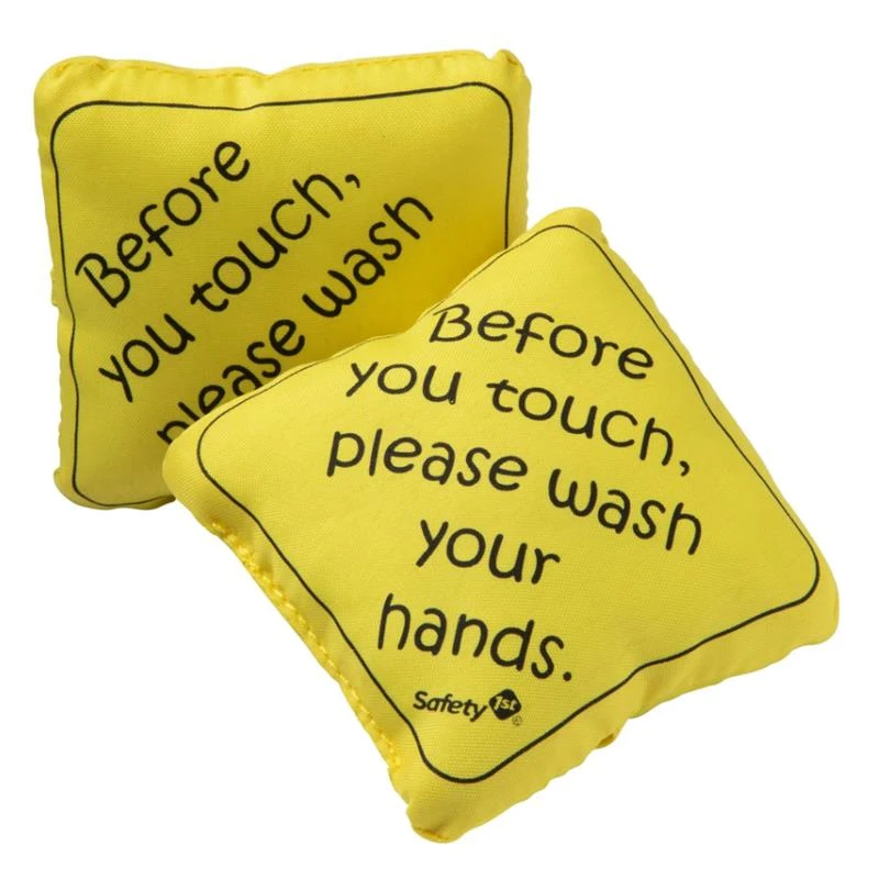 Safety 1St - No Germs On Board Sign 2Pk, Yellow 3 Safety 1St - No Germs On Board Sign 2Pk, Yellow