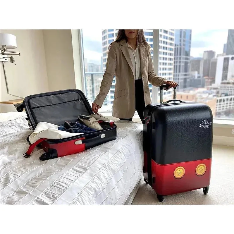 Samsonite - Disney Hardside Luggage With Spinner Wheels, Black/Red/Mickey Mouse Pants 8 Samsonite - Disney Hardside Luggage With Spinner Wheels, Black/Red/Mickey Mouse Pants - Image 6