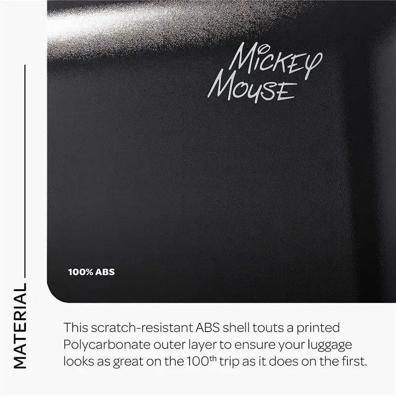 Samsonite - Disney Hardside Luggage With Spinner Wheels, Black/Red/Mickey Mouse Pants 7 Samsonite - Disney Hardside Luggage With Spinner Wheels, Black/Red/Mickey Mouse Pants - Image 5