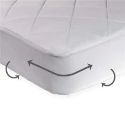 Sealy Cool Comfort Fitted Crib Mattress Pad/Protector Waterproof 15 Sealy Cool Comfort Fitted Crib Mattress Pad/Protector Waterproof -Macro Baby Store sealy cool comfort fitted crib mattress pad protector waterproof image 11