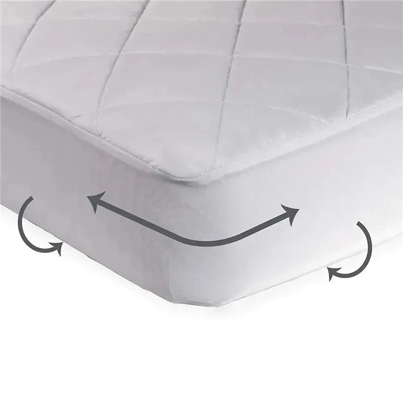 Sealy Cool Comfort Fitted Crib Mattress Pad/Protector Waterproof 8 Sealy Cool Comfort Fitted Crib Mattress Pad/Protector Waterproof - Image 6