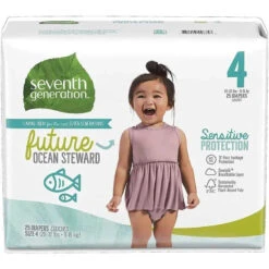 Seventh Generation Baby Diapers Sensitive Protection Size 4 5 Seventh Generation Baby Diapers Sensitive Protection Size 4 -Macro Baby Store seventh generation baby diapers sensitive protection size 4 macrobaby 2