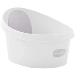 Shnuggle® Shnuggle - Toddler Bath Tub, White & Grey