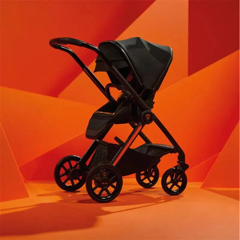 Silver Cross - Reef Automobili Lamborghini Arancio Stroller & Bassinet 3 Silver Cross - Reef Automobili Lamborghini Arancio Stroller & Bassinet