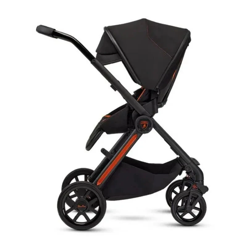 Silver Cross - Reef Automobili Lamborghini Arancio Stroller & Bassinet 8 Silver Cross - Reef Automobili Lamborghini Arancio Stroller & Bassinet - Image 6