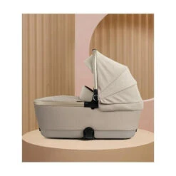 Silver Cross - Reef 2 Folding Bassinet | Stone -Macro Baby Store silver cross reef folding bassine stone image 3