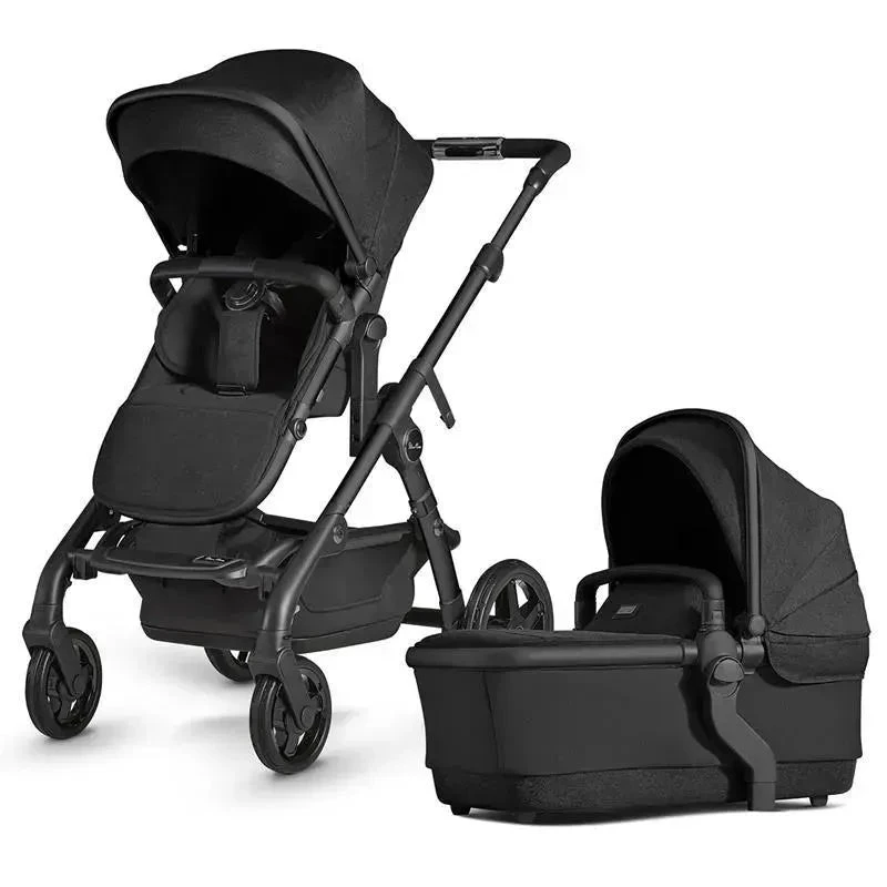 Silver Cross - Wave Single-to-Double Stroller, Onyx 3 Silver Cross - Wave Single-to-Double Stroller, Onyx