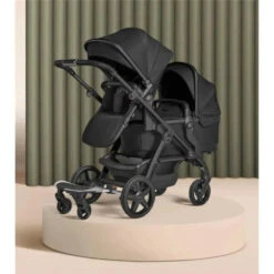 Silver Cross - Wave Single-to-Double Stroller, Onyx 19 Silver Cross - Wave Single-to-Double Stroller, Onyx -Macro Baby Store silver cross wave baby stroller single to double stroller onyx image 8
