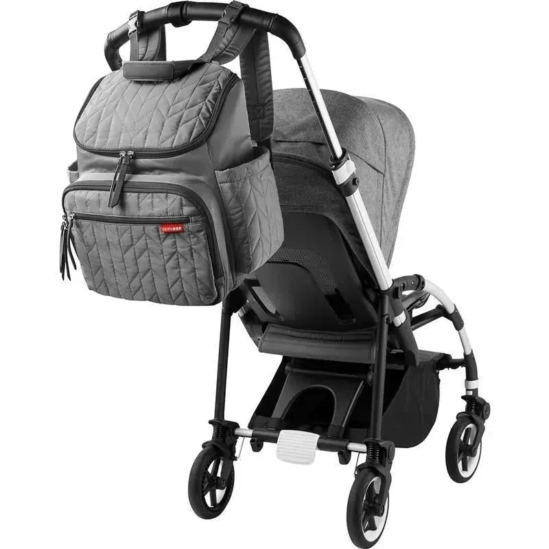 Skip Hop - Forma Diaper Bag Backpack, Gray 4 Skip Hop - Forma Diaper Bag Backpack, Gray - Image 2