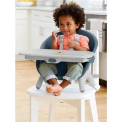 Skip Hop - EON 4-in-1 High Chair Slate Blue -Macro Baby Store skip hop eon 4 in 1 high chair slate blue image 4
