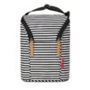 Skip Hop - Grab & Go Double Bottle Bag, Black/White Stripe -Macro Baby Store skip hop grab go double bottle bag black white stripe image 1