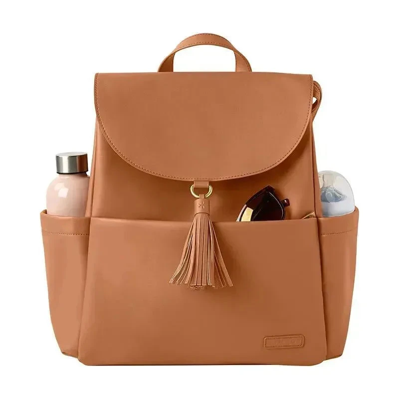 Skip Hop Greenwich Vari Diaper Backpack - Toffee 7 Skip Hop Greenwich Vari Diaper Backpack - Toffee - Image 5