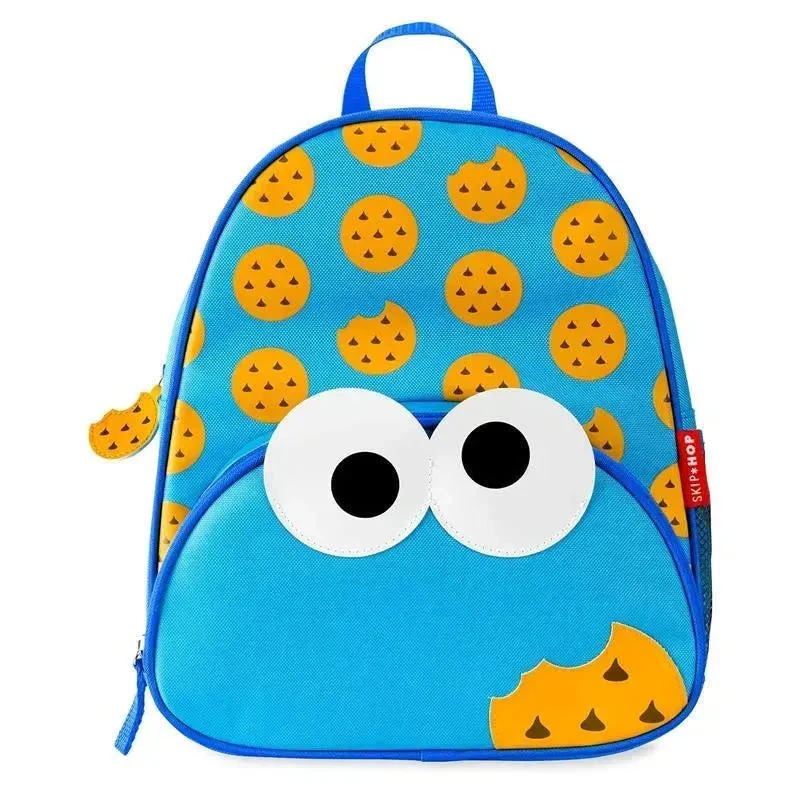 Skip Hop - Sesame Street Little Kid Backpack, Cookie Monster 5 Skip Hop - Sesame Street Little Kid Backpack, Cookie Monster - Image 3