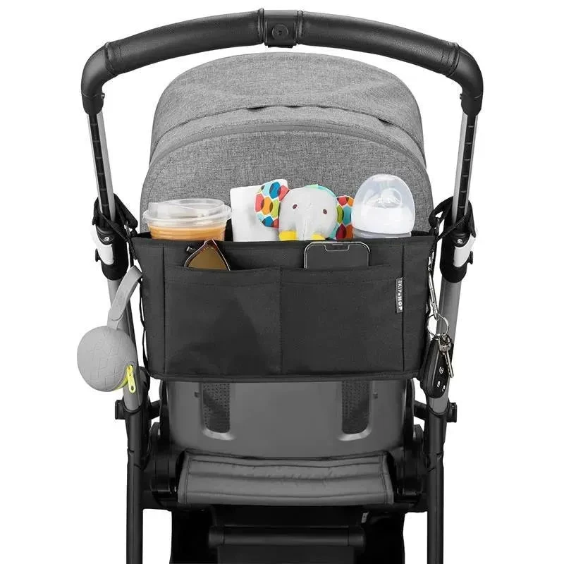 Skip Hop - Universal Stroller Organizer, Grab & Go Ultra, Black 8 Skip Hop - Universal Stroller Organizer, Grab & Go Ultra, Black - Image 6