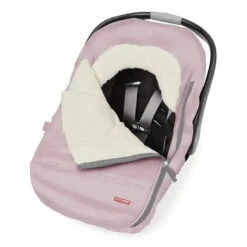 Skip Hop - Winter Car Seat Cover, Stroll & Go, Pink Heather 14 Skip Hop - Winter Car Seat Cover, Stroll & Go, Pink Heather -Macro Baby Store skip hop winter car seat cover stroll go pink heather image 9