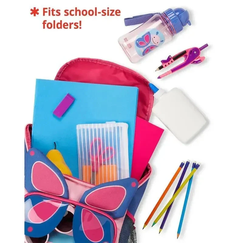 Skip Hop - Zoo Big Kid Backpack, Butterfly 7 Skip Hop - Zoo Big Kid Backpack, Butterfly - Image 5