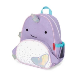 Skip Hop - Zoo Little Kid Backpack, Narwhal