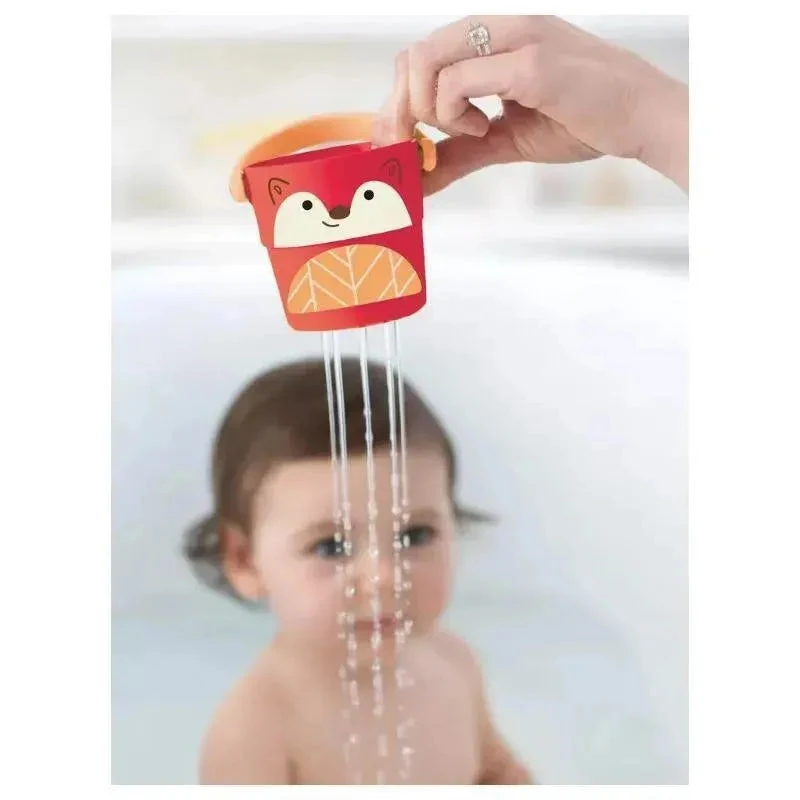 Skip Hop - Zoo Stack & Pour Buckets Bath Toys 4 Skip Hop - Zoo Stack & Pour Buckets Bath Toys - Image 2