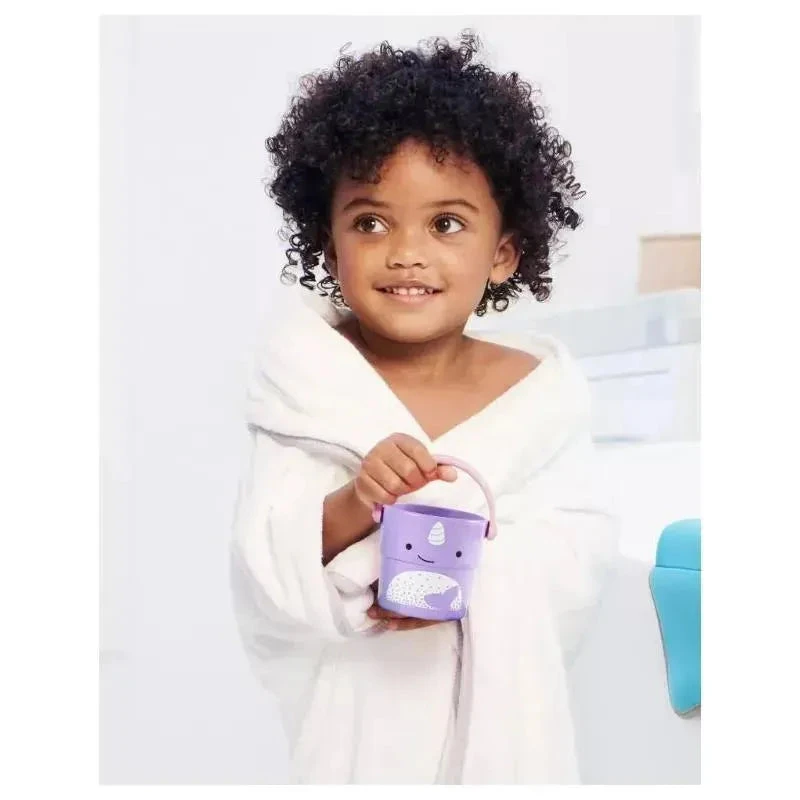 Skip Hop - Zoo Stack & Pour Buckets Bath Toys 6 Skip Hop - Zoo Stack & Pour Buckets Bath Toys - Image 4