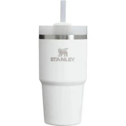 Stanley - 20Oz Quencher H2.0 FlowState Stainless Steel Vacuum Insulated Tumbler, Frost