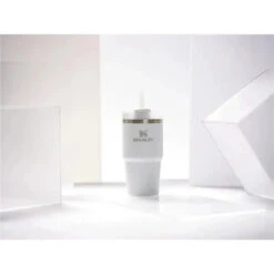 Stanley - 20Oz Quencher H2.0 FlowState Stainless Steel Vacuum Insulated Tumbler, Frost 11 Stanley - 20Oz Quencher H2.0 FlowState Stainless Steel Vacuum Insulated Tumbler, Frost -Macro Baby Store stanley 20oz quencher h2 0 flowstate stainless steel vacuum insulated tumbler frost image 5