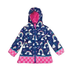 Stephen Joseph - Raincoat, Rainbow (Size: 2T)