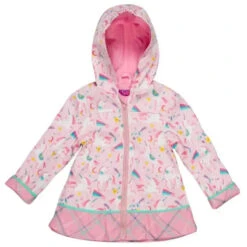 Stephen Joseph - Raincoat For Kids, Pink Unicorn