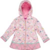 Stephen Joseph - Raincoat, Pink Unicorn (Size 6/6X) 1 Stephen Joseph - Raincoat, Pink Unicorn (Size 6/6X) -Macro Baby Store stephen joseph raincoat pink unicorn size 6 6x image 1