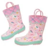 Stephen Joseph - Waterproof Rainboots For Kids, Pink Unicorn 2 Stephen Joseph - Waterproof Rainboots For Kids, Pink Unicorn -Macro Baby Store stephen joseph waterproof rainboots for kids pink unicorn image 1