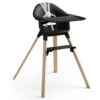 Stokke - Clikk High Chair, Black Natural 1 Stokke - Clikk High Chair, Black Natural -Macro Baby Store stokke clikk high chair black natural image 1