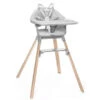 Stokke - Clikk High Chair Cloud Grey -Macro Baby Store stokke clikk high chair cloud grey image 1