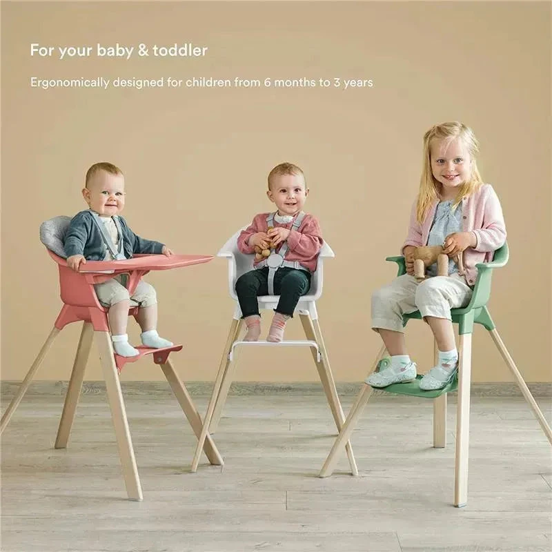 Stokke - Clikk High Chair Cloud Grey 6 Stokke - Clikk High Chair Cloud Grey - Image 4