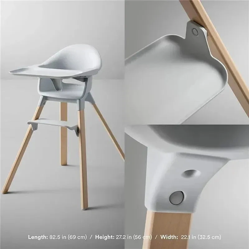 Stokke - Clikk High Chair Cloud Grey 7 Stokke - Clikk High Chair Cloud Grey - Image 5