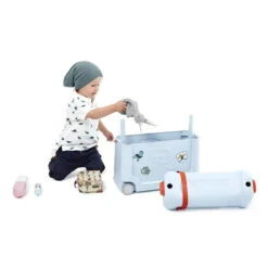 Stokke - Jetkids Bedbox 2.0 Ride-on Suitcase, Blue Sky -Macro Baby Store stokke jetkids bedbox 2 0 ride on suitcase blue sky image 13