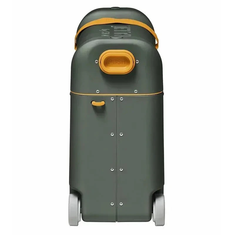 Stokke - Jetkids Bedbox Ride-on Suitcase, Golden Olive 5 Stokke - Jetkids Bedbox Ride-on Suitcase, Golden Olive - Image 3