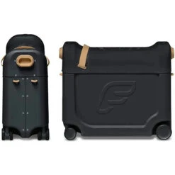 Stokke - Jetkids Bedbox V3 Ride-On Suitcase, Black -Macro Baby Store stokke jetkids bedbox v3 kids ride on suitcase in flight bed black image 9