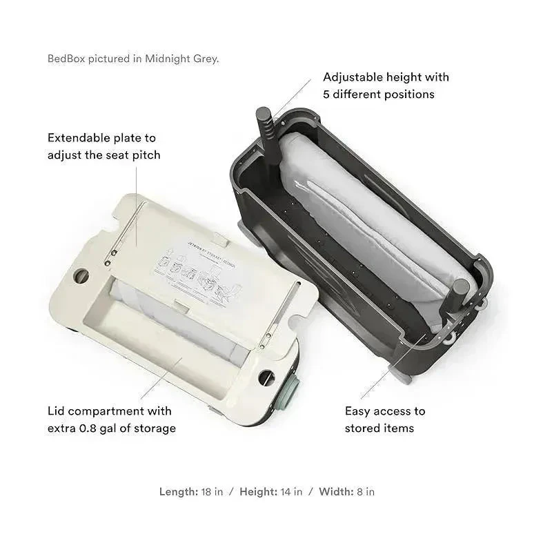Stokke - Jetkids™ Bedbox™, Midnight Grey 7 Stokke - Jetkids™ Bedbox™, Midnight Grey - Image 5