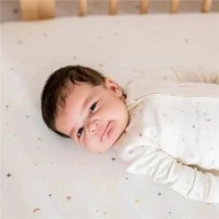 Stokke - Sleepi Fitted Sheet By Pehr, Celestial -Macro Baby Store stokke sleepi fitted sheet by pehr celestial image 9