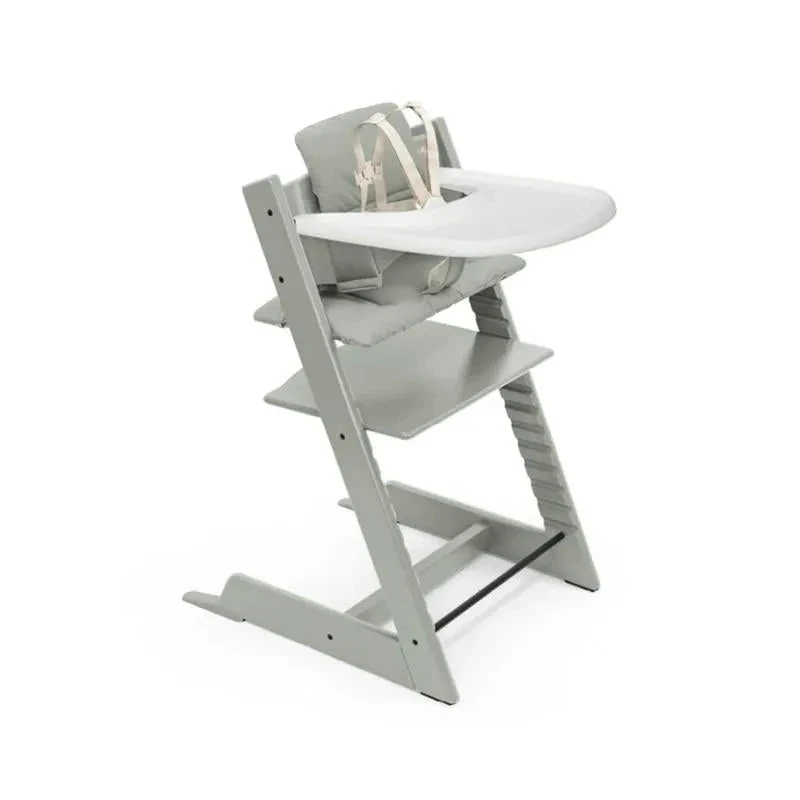 Stokke - Tripp Trapp® High Chair², Cushion And Tray, Glacier Green 3 Stokke - Tripp Trapp® High Chair², Cushion And Tray, Glacier Green