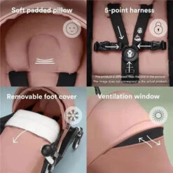 Stokke - Yoyo 0+ Newborn Pack, Ginger 13 Stokke - Yoyo 0+ Newborn Pack, Ginger -Macro Baby Store stokke yoyo 0 newborn pack ginger image 5