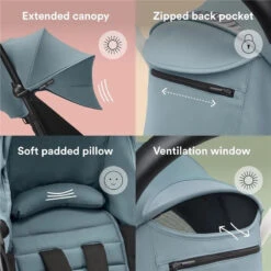 Stokke - Yoyo 6+ Color Pack, Aqua 13 Stokke - Yoyo 6+ Color Pack, Aqua -Macro Baby Store stokke yoyo 6 color pack aqua image 6