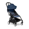 Stokke - Yoyo³ Stroller Black Bundle 6+, Air France Blue 1 Stokke - Yoyo³ Stroller Black Bundle 6+, Air France Blue -Macro Baby Store stokke yoyo stroller black bundle 6 air france blue image 1