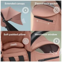 Stokke - Yoyo³ Stroller Bundle, Black And White Frame & Ginger 6+ Color Pack 11 Stokke - Yoyo³ Stroller Bundle, Black And White Frame & Ginger 6+ Color Pack -Macro Baby Store stokke yoyo stroller bundle black and white frame ginger 6 color pack image 5