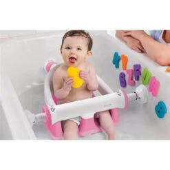 Summer Infant - My Bath Seat, Pink 11 Summer Infant - My Bath Seat, Pink -Macro Baby Store summer infant my bath seat pink image 5