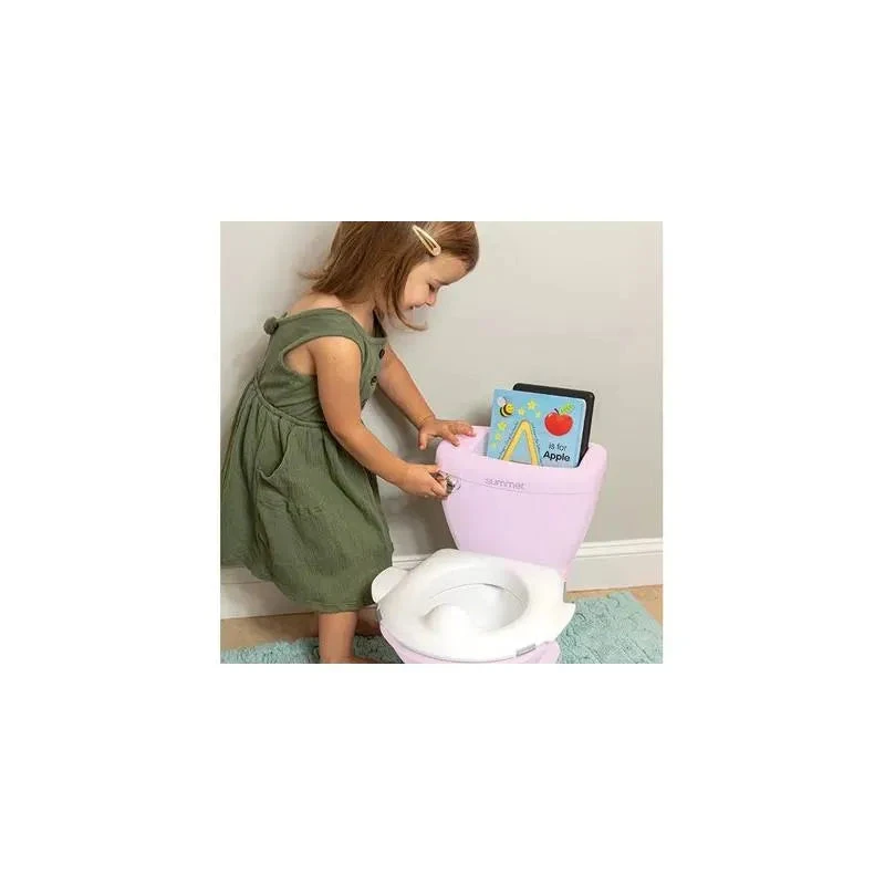 Summer Infant - My Size Potty With Transition Ring & Storage, Pink 6 Summer Infant - My Size Potty With Transition Ring & Storage, Pink - Image 4