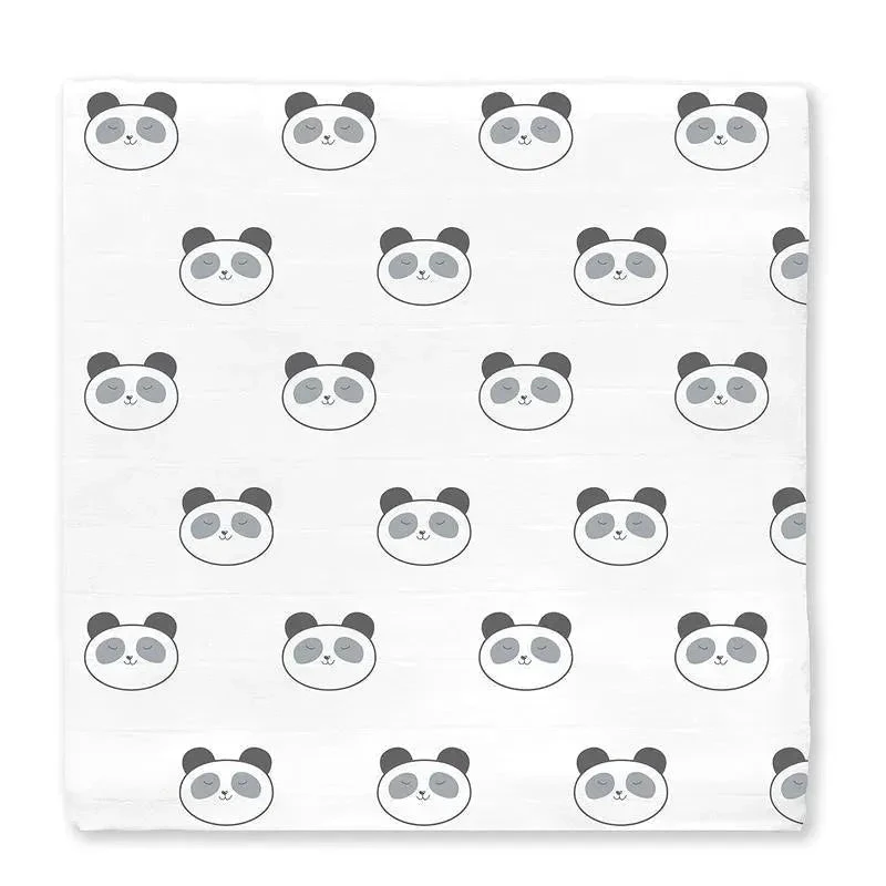 Swaddle Designs - Panda Premium Cotton Muslin Swaddle Blanket 7 Swaddle Designs - Panda Premium Cotton Muslin Swaddle Blanket - Image 5