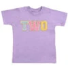 Sweet Wink - Kids Second Birthday Patch Short Sleeve T-Shirt -Macro Baby Store sweet wink kids second birthday patch short sleeve t shirt image 1 a4ec2fc7 6691 4508 8795 4428947d5bda