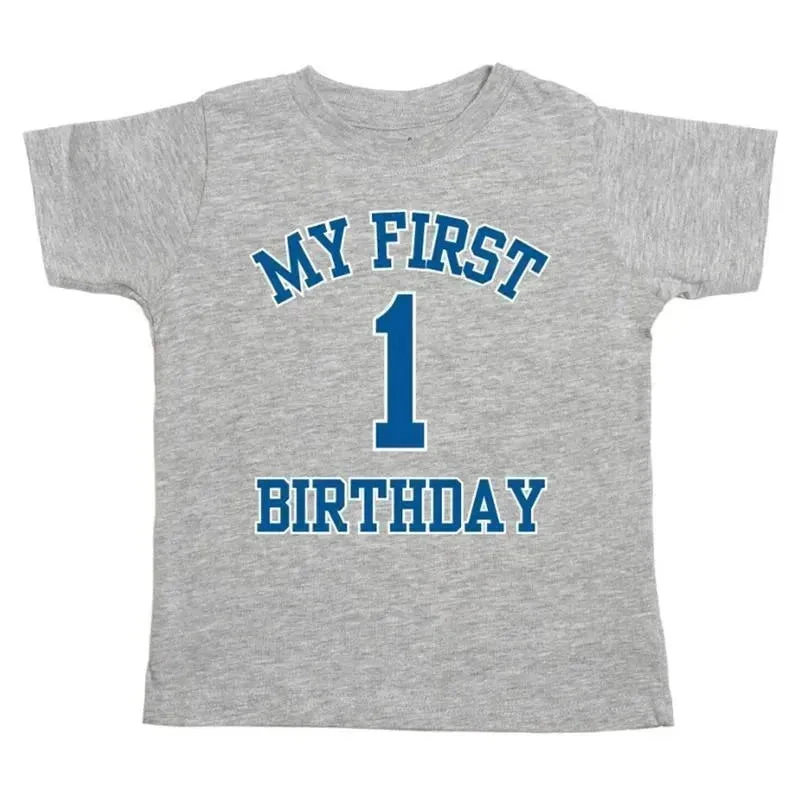 Sweet Wink - My First Birthday Short Sleeve Boy T-Shirt 3 Sweet Wink - My First Birthday Short Sleeve Boy T-Shirt